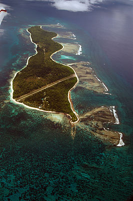 Desroches vanuit de lucht