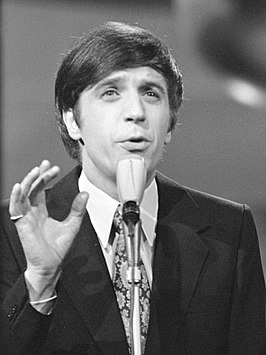 Jean Vallée tijdens het Eurovisiesongfestival 1970