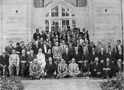Participants of the Ferdowsi Millenary Congress in Tehran