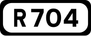 R704 road shield}}