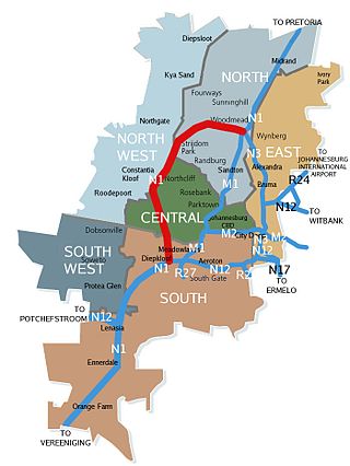 <span class="mw-page-title-main">N1 Western Bypass (Johannesburg)</span> Road in South Africa