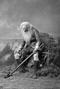 Joseph Jefferson as Rip Van Winkle, 1869