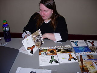 <span class="mw-page-title-main">Pia Guerra</span> American-born Canadian comic book artist and editorial cartoonist