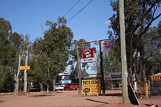 The Gemfields Suburb of Central Highlands Region, Queensland, Australia