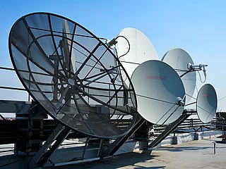 <span class="mw-page-title-main">Satellite television</span> Broadcasting of television using artificial satellites