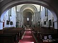 Romanesque interior, Schöngrabern, Austria