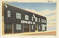 Usine Zippo en Pennsylvanie, environ 1930-1945.