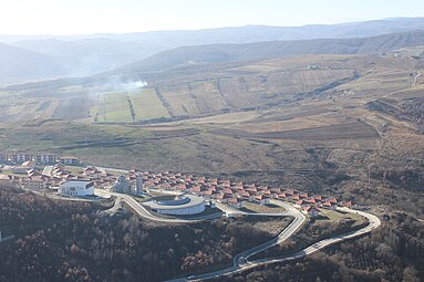 Панорама Сунчане долине, насеља у изградњи.