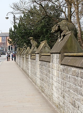 <span class="mw-page-title-main">Animal Wall</span> Grade I listed structure in Cardiff, Wales