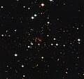 Ammasso massivo PSZ2 G138.61-10.84 distante circa sei miliardi di anni luce.[10]