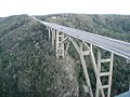 Bacunayagua bridge, Matanzas, Cuba (114 m) (1959)