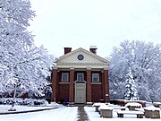 Coleman Hall in winter