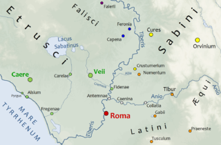 <span class="mw-page-title-main">Caenina (town)</span> Town near ancient Rome