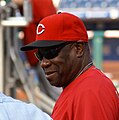 Dusty Baker managed the Reds from 2008 to 2013.