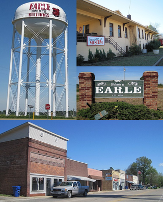 <span class="mw-page-title-main">Earle, Arkansas</span> City in Arkansas, United States