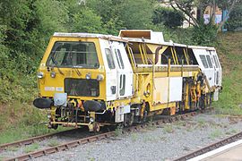 Schienenschleifwagen