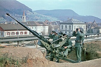 Canon DCA 20 mm 38 à Liestal (1944)