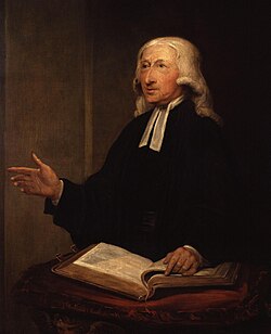 John Wesley. William Hamiltonin maalaus vuodelta 1788.