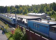 Kallhälls station 2009.