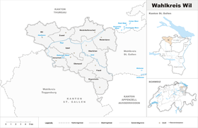 Localisation de Circonscription électorale de Wil