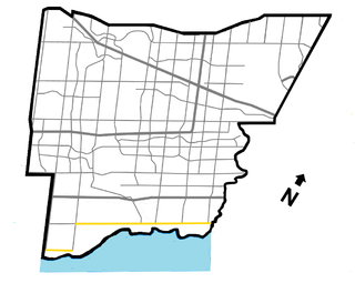 <span class="mw-page-title-main">Lakeshore Road</span> Road in Ontario, Canada