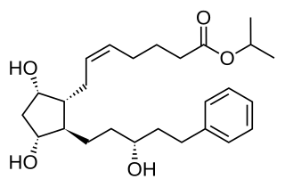 <span class="mw-page-title-main">Latanoprost</span> Chemical compound