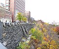 Uptown retaining wall