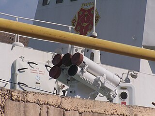 <span class="mw-page-title-main">RBU-1200</span> Russian anti submarine rocket launcher