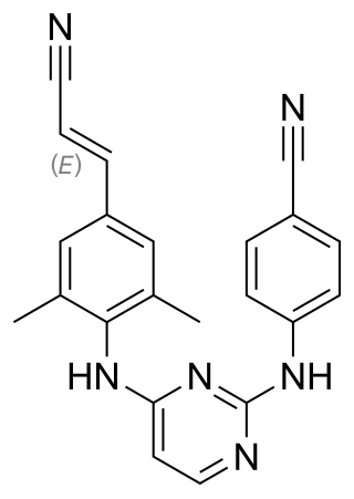 <span class="mw-page-title-main">Rilpivirine</span> HIV treatment