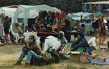 Vendors and concert attendees at the Starlight Mountain Festival Starlight Mountain 03.jpg