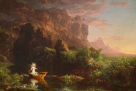 Thomas Cole, The Voyage of Life: Childhood