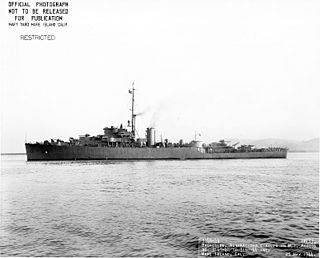 USS <i>Pasco</i> (PF-6) Tacoma-class patrol frigate