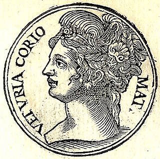 <span class="mw-page-title-main">Veturia</span> Roman legendary figure, mother of Roman general Gnaeus Marcius Coriolanus