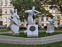 Monumento a Vivaldi em Viena, Áustria