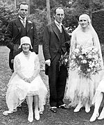 Una boda en 1929.