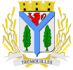 Official coat of arms of the commune of Trémouilles (adopted by the municipality in 2009), Aveyron.