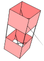 Box kite (square section, two stacked cells)