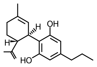 <span class="mw-page-title-main">Cannabidivarin</span> Group of stereoisomers