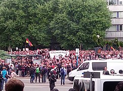 Demonstrationen in Chemnitz