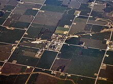 Fowlerton from the air, looking southwest. Fowlerton-indiana-from-above.jpg