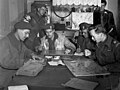 Tactical Headquarters of Les Fusiliers Mont-Royal, Munderloh, Germany, April 29, 1945