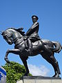 Statue du général Louis Botha devant l'entrée du parlement du Cap