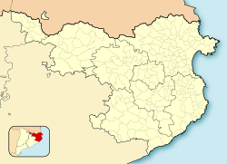 Pau is located in Province of Girona