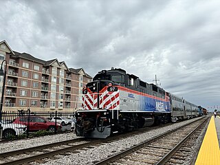 <span class="mw-page-title-main">Metra</span> Suburban railroad operator in the Chicago, Illinois metropolitan area, in the US