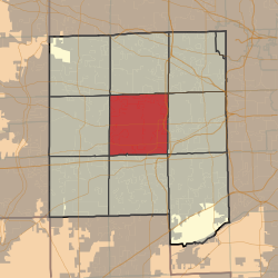 Location in DuPage County