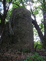 L'un des menhirs de Bodquelen.