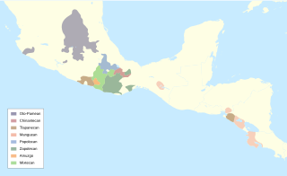 <span class="mw-page-title-main">Oto-Manguean languages</span> Language family of Mexico and, previously, Central America