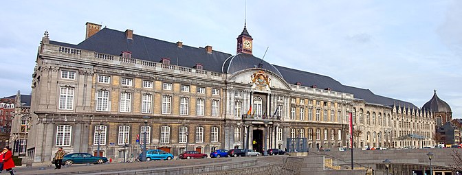 The former Prince-Bishops' Palace on the Place Saint-Lambert