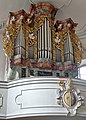 Orgel in der Stiftskirche St. Johann (Regensburg)Stiftskirche St. Johann