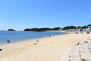 Plaża na wyspie Shino, Minami-Chita